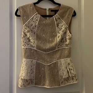 BCBGMAXAZRIA. Small sleeveless blouse. ￼